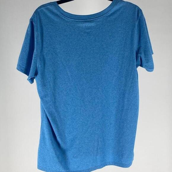 Lightweight Athletic Blue T-Shirt for Active Lifestyle - Picture 2 of 2